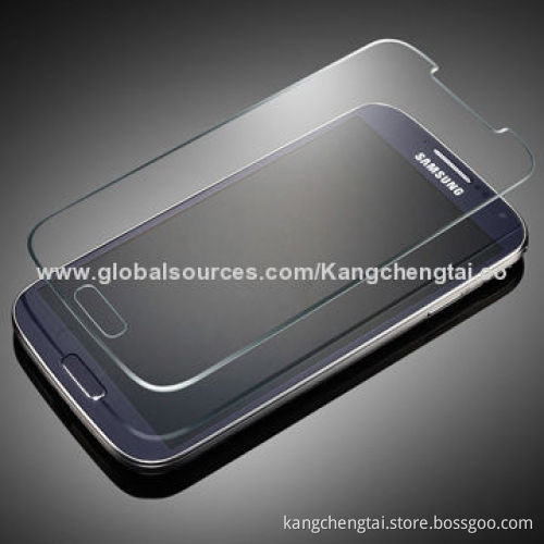 High-transparent Tempered Glass Screen Protector for Samsung Galaxy S4, Anti-fingerprint, 9H
